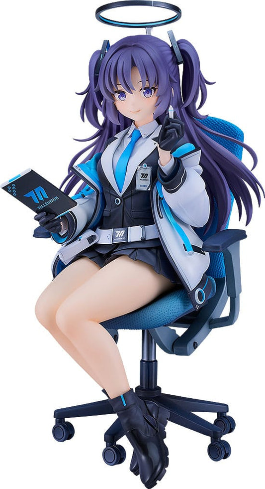 Blue Archive PVC Statue 1/7 Yuuka Daily Life Of A Treasurer 20 cm - Versand: 5-7 Tage nach Bestellung