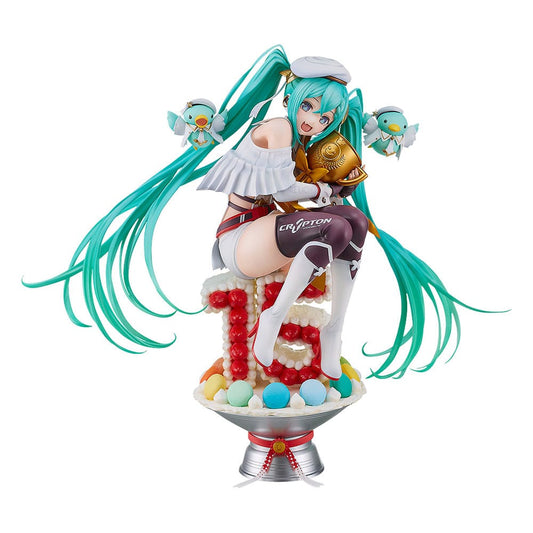 Hatsune Miku Characters PVC Statue 1/6 Racing Miku: 2023 - 15th Anniversary Ver. 26 cm - Versand: 5-7 Tage nach Bestellung