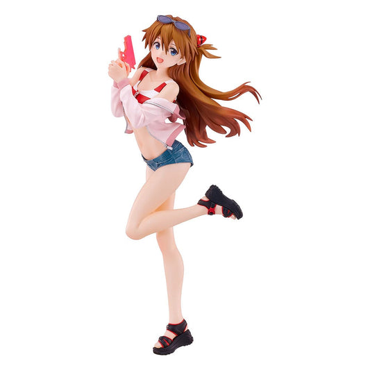Rebuild of Evangelion Pop Up Parade L PVC Statue Beach Queens: Asuka Shikinami Langley 22 cm - Preorder - ETA: 02.01.2026