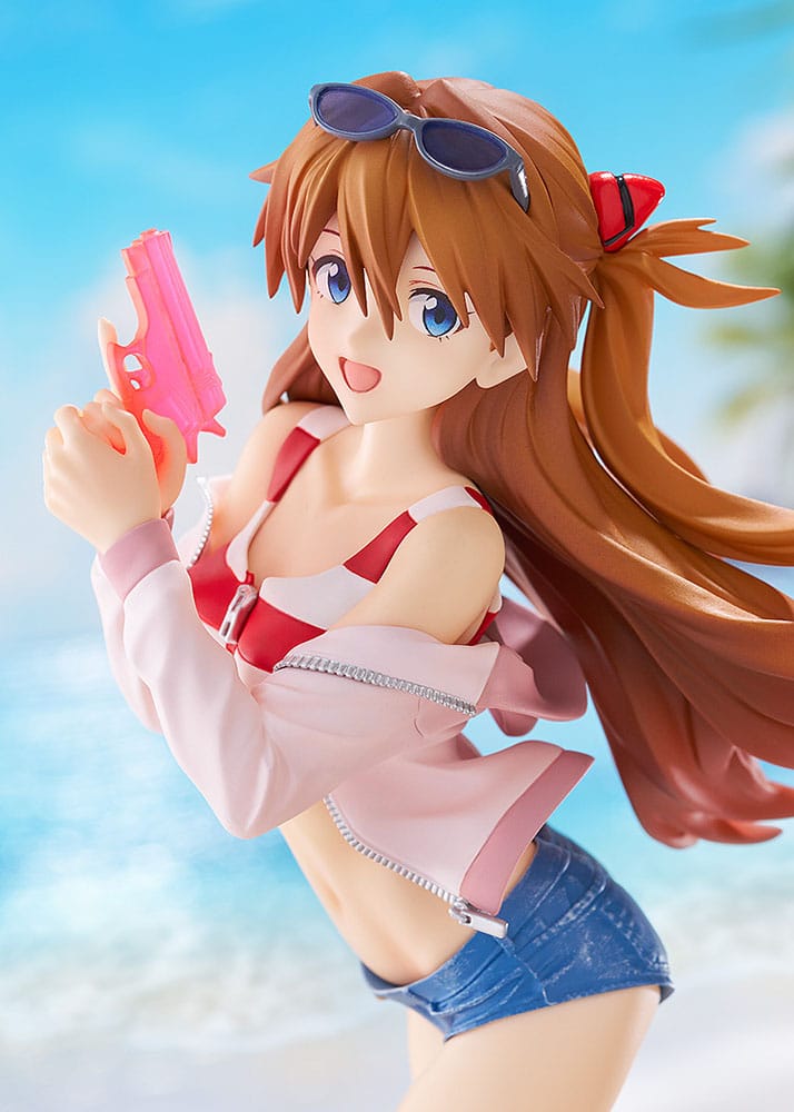 Rebuild of Evangelion Pop Up Parade L PVC Statue Beach Queens: Asuka Shikinami Langley 22 cm - Preorder - ETA: 27.10.2025