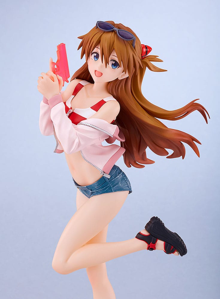 Rebuild of Evangelion Pop Up Parade L PVC Statue Beach Queens: Asuka Shikinami Langley 22 cm - Preorder - ETA: 27.10.2025