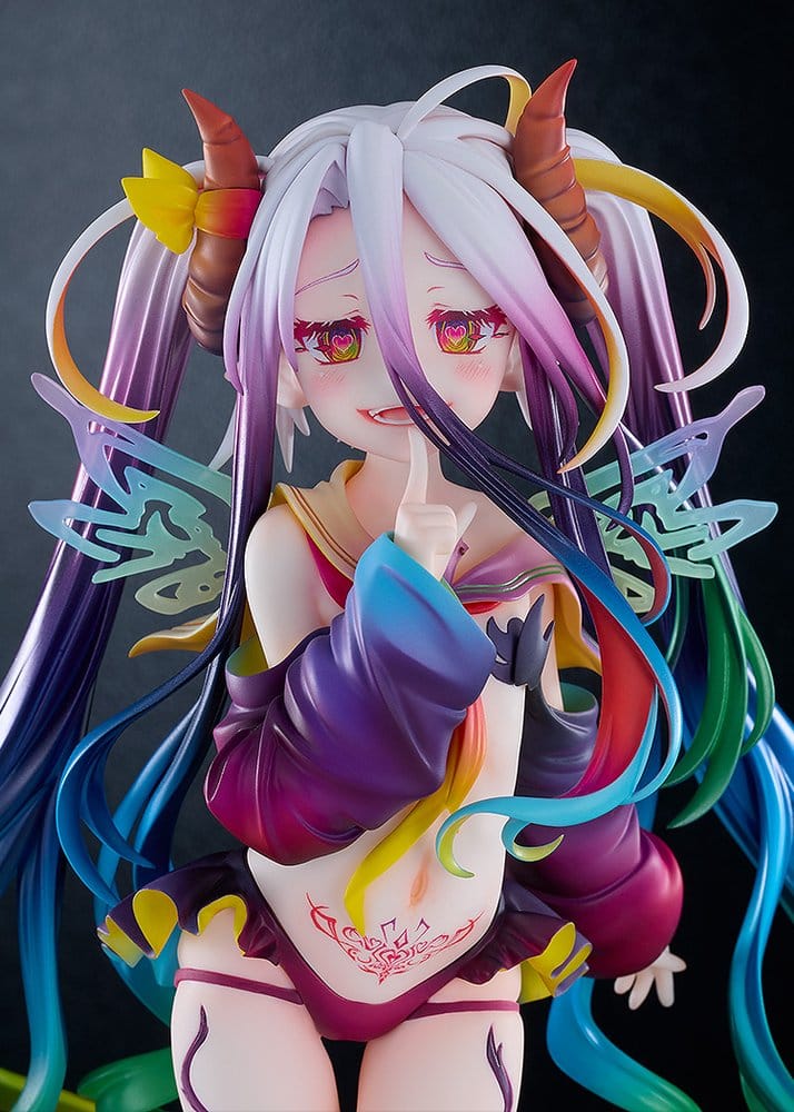 No Game No Life PVC Figur 1/7 Black Shiro 26 cm - Preorder - ETA: 25.08.2027