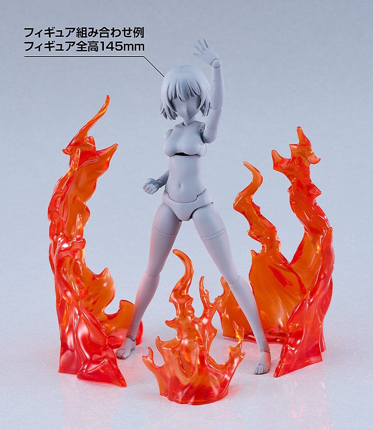 The Simple Effect Zubehör-Set für Figuren Flames: Red - Preorder - ETA: 25.04.2026