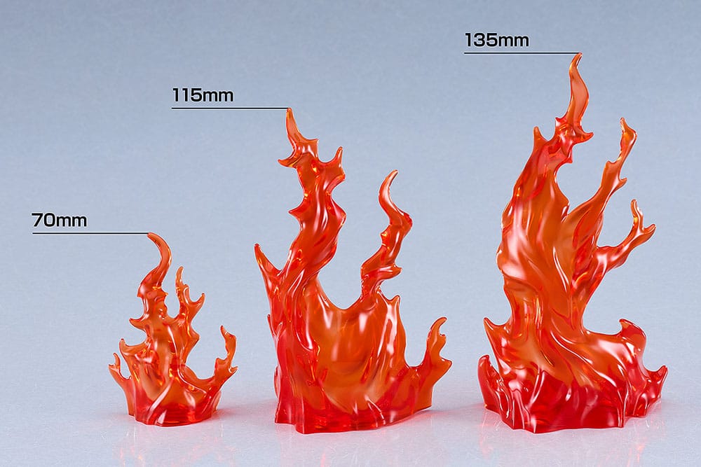 The Simple Effect Zubehör-Set für Figuren Flames: Red - Preorder - ETA: 25.04.2026