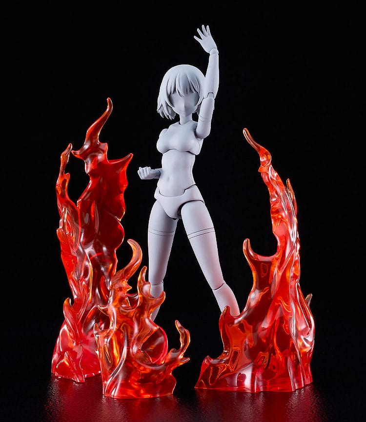 The Simple Effect Zubehör-Set für Figuren Flames: Red - Preorder - ETA: 25.04.2026