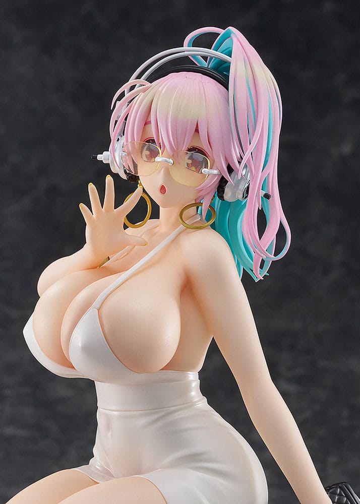 Super Sonico Pop Up Parade PVC Statue Super Sonico: 15th Mini Dress Ver. L Size 20 cm - Preorder - ETA: 25.08.2026