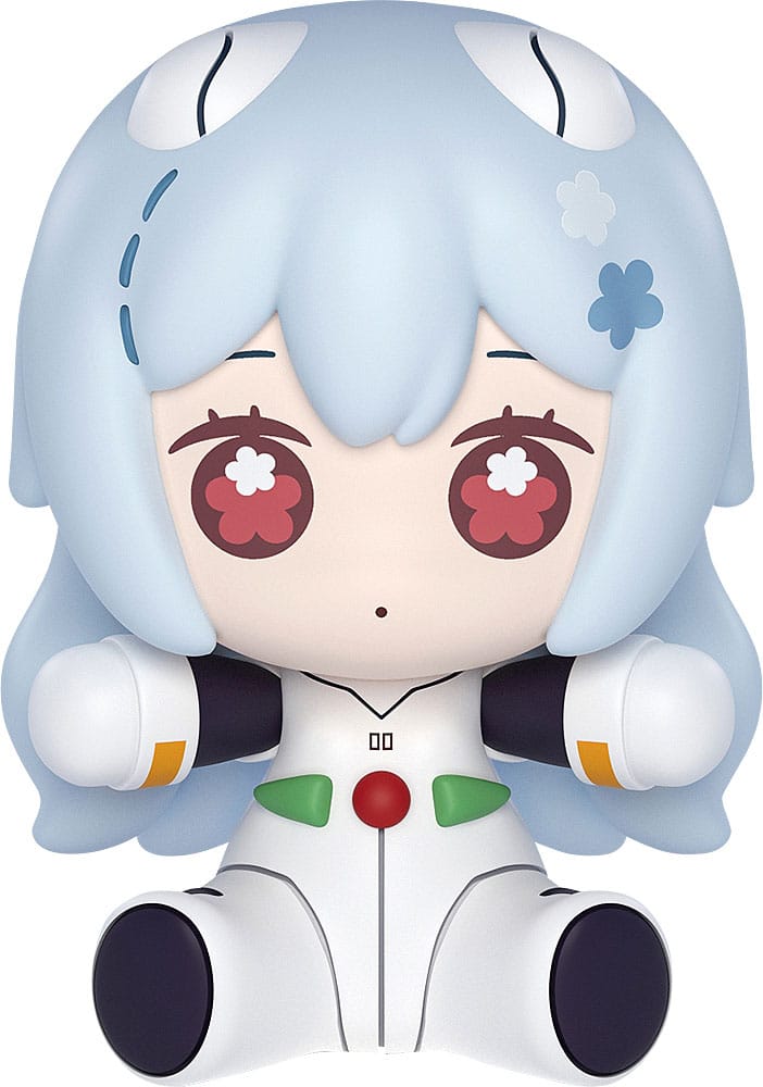 Neon Genesis Evangelion: Rebuild of Evangelion Huggy Good Smile Chibi Figur Rei Ayanami: Long Hair Ver. 7 cm - Versand: 5-7 Tage nach Bestellung