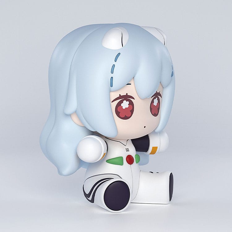 Neon Genesis Evangelion: Rebuild of Evangelion Huggy Good Smile Chibi Figur Rei Ayanami: Long Hair Ver. 7 cm - Versand: 5-7 Tage nach Bestellung