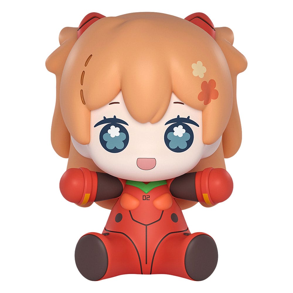 Neon Genesis Evangelion: Rebuild of Evangelion Huggy Good Smile Chibi Figur Asuka Shikinami Langley: Plugsuit Ver. 7 cm - Versand: 5-7 Tage nach Bestellung