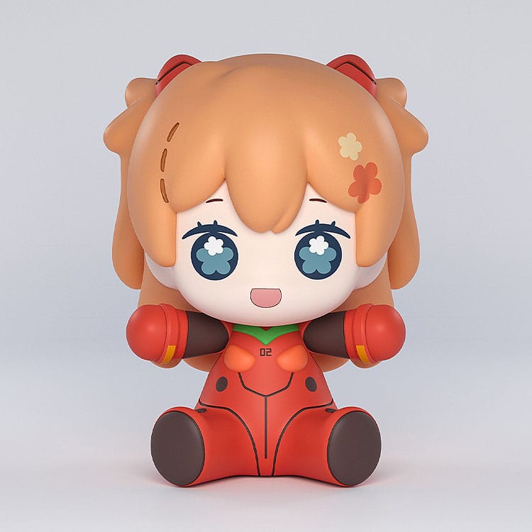 Neon Genesis Evangelion: Rebuild of Evangelion Huggy Good Smile Chibi Figur Asuka Shikinami Langley: Plugsuit Ver. 7 cm - Versand: 5-7 Tage nach Bestellung