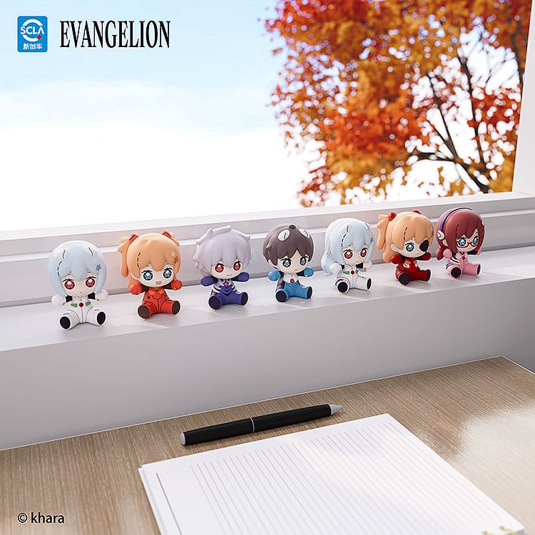 Neon Genesis Evangelion: Rebuild of Evangelion Huggy Good Smile Chibi Figur Asuka Shikinami Langley: Eye Patch Ver. 7 cm - Versand: 5-7 Tage nach Bestellung