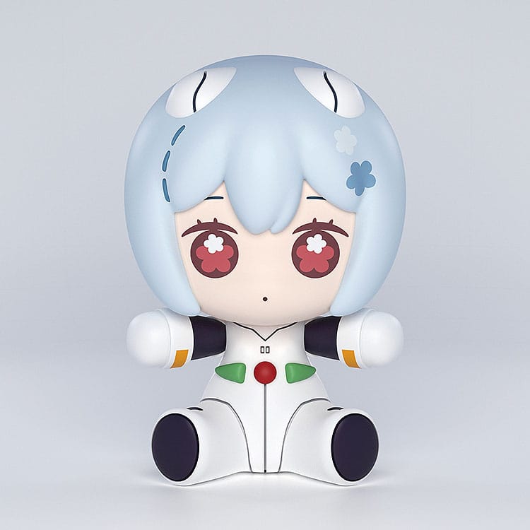 Neon Genesis Evangelion: Rebuild of Evangelion Huggy Good Smile Chibi Figur Rei Ayanami: Plugsuit Ver. 7 cm - Versand: 5-7 Tage nach Bestellung