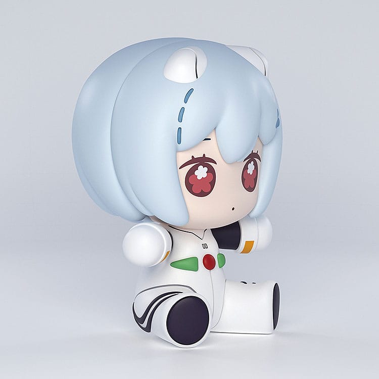 Neon Genesis Evangelion: Rebuild of Evangelion Huggy Good Smile Chibi Figur Rei Ayanami: Plugsuit Ver. 7 cm - Versand: 5-7 Tage nach Bestellung