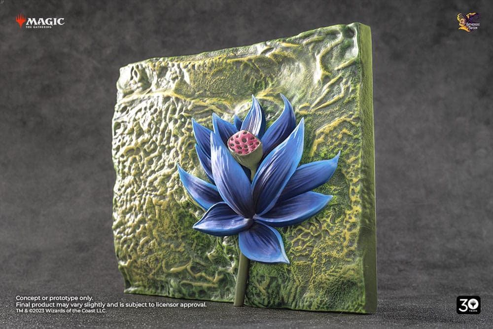Magic The Gathering Relief-Skulptur Black Lotus Previews Exclusive 17 x 15 cm - Preorder - ETA: 24.04.2025