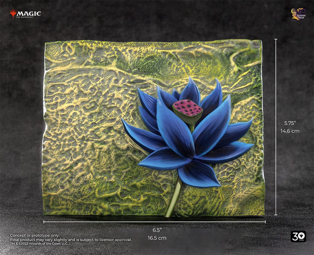Magic The Gathering Relief-Skulptur Black Lotus Previews Exclusive 17 x 15 cm - Preorder - ETA: 24.04.2025