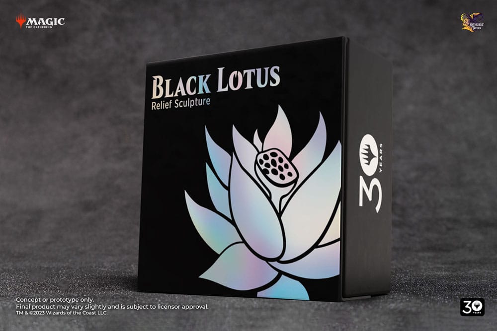 Magic The Gathering Relief-Skulptur Black Lotus Previews Exclusive 17 x 15 cm - Versand: 5-7 Tage nach Bestellung