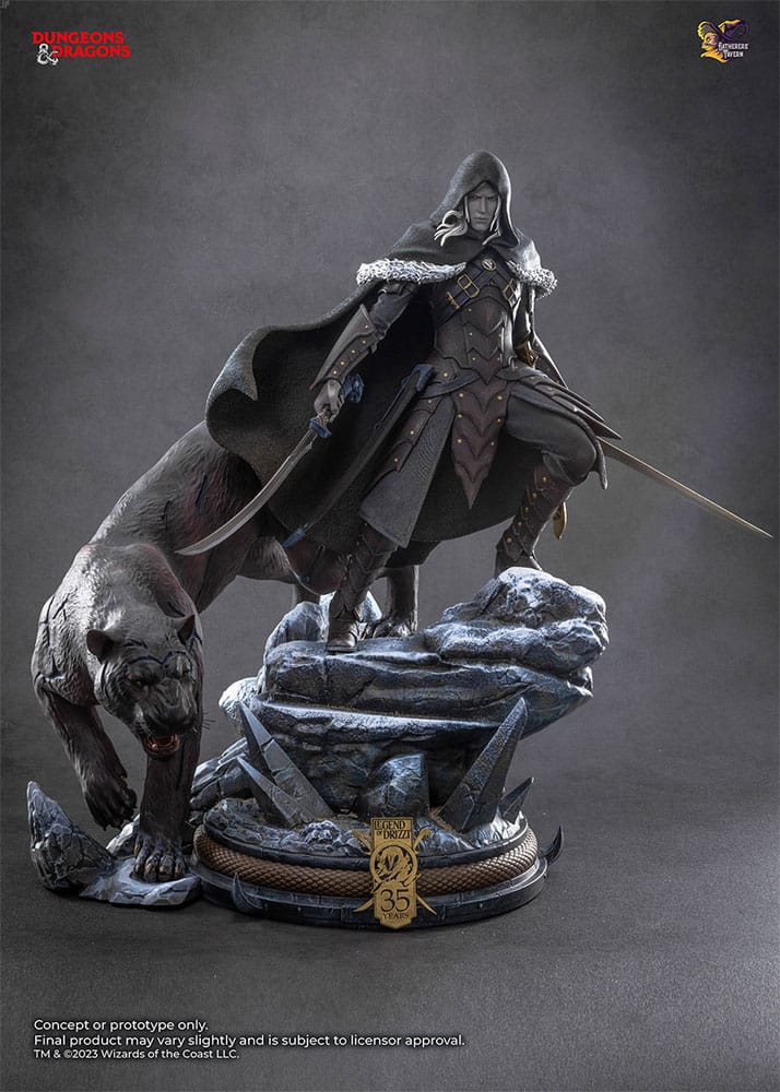 Dungeons & Dragons Statue 1/4 Drizzt Do'Urden (35th Anniversary Edition) Previews Exclusive 40 cm - Versand: 5-7 Tage nach Bestellung