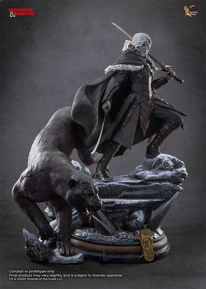 Dungeons & Dragons Statue 1/4 Drizzt Do'Urden (35th Anniversary Edition) Previews Exclusive 40 cm - Versand: 5-7 Tage nach Bestellung