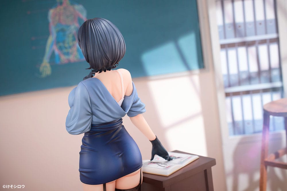 Original Character PVC Statue 1/6 Toutotsu ni Nugidasu Tennen Bijutsu Kyoushi Rumi Illustration by Keso Shirou 28 cm - Preorder - ETA: 20.12.2025