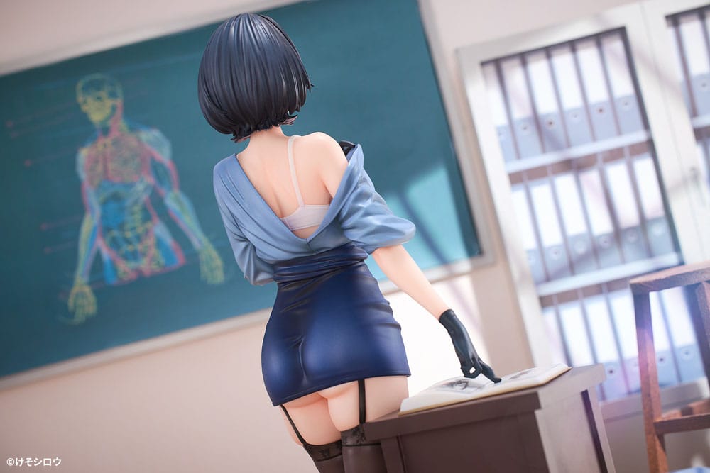 Original Character PVC Statue 1/6 Toutotsu ni Nugidasu Tennen Bijutsu Kyoushi Rumi Illustration by Keso Shirou 28 cm - Preorder - ETA: 20.12.2025