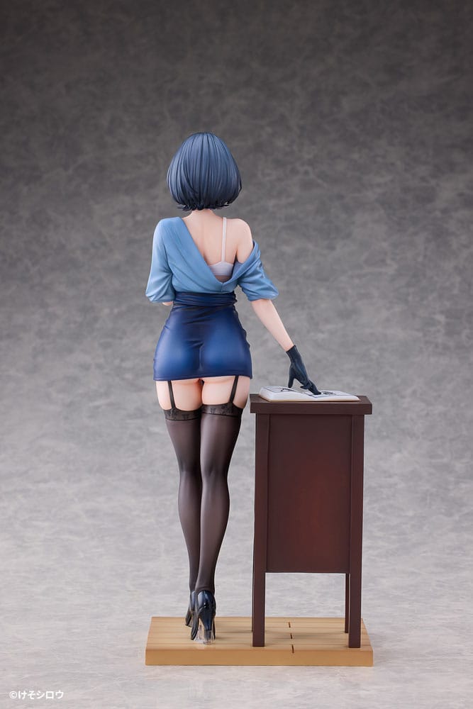 Original Character PVC Statue 1/6 Toutotsu ni Nugidasu Tennen Bijutsu Kyoushi Rumi Illustration by Keso Shirou 28 cm - Preorder - ETA: 20.12.2025