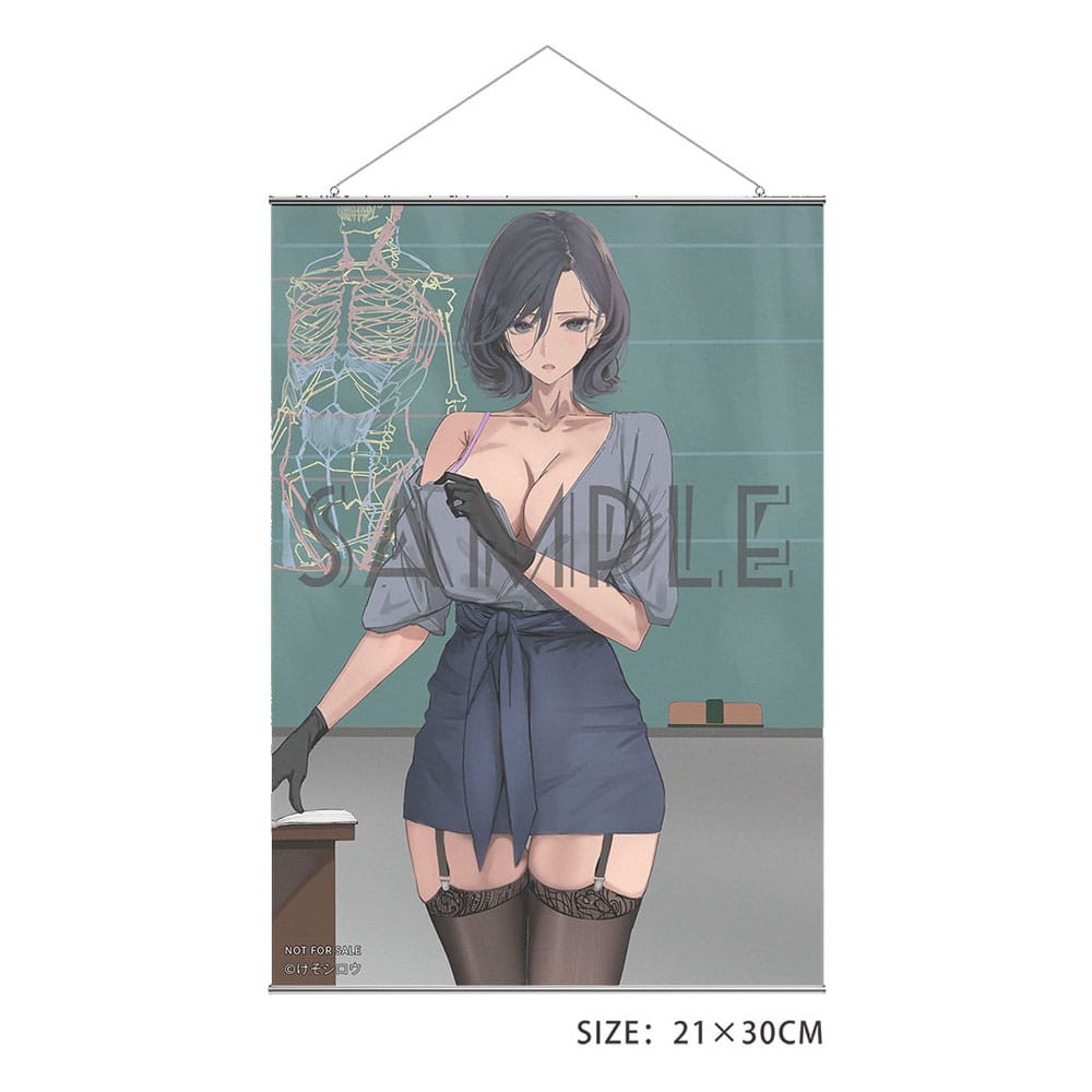 Original Character PVC Statue 1/6 Toutotsu ni Nugidasu Tennen Bijutsu Kyoushi Rumi Illustration by Keso Shirou 28 cm - Preorder - ETA: 20.12.2025