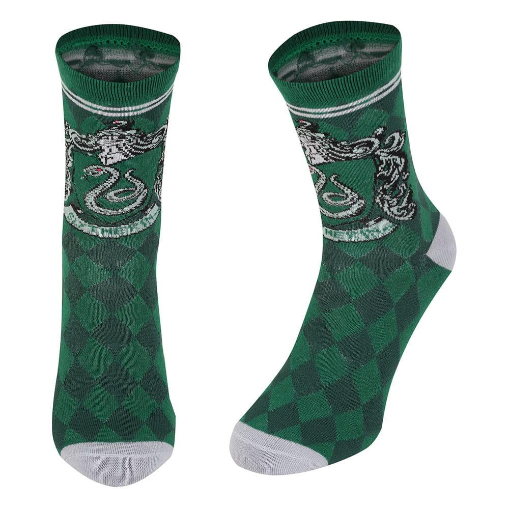 Harry Potter Socken Slytherin S-M  - Versand: 5-7 Tage nach Bestellung