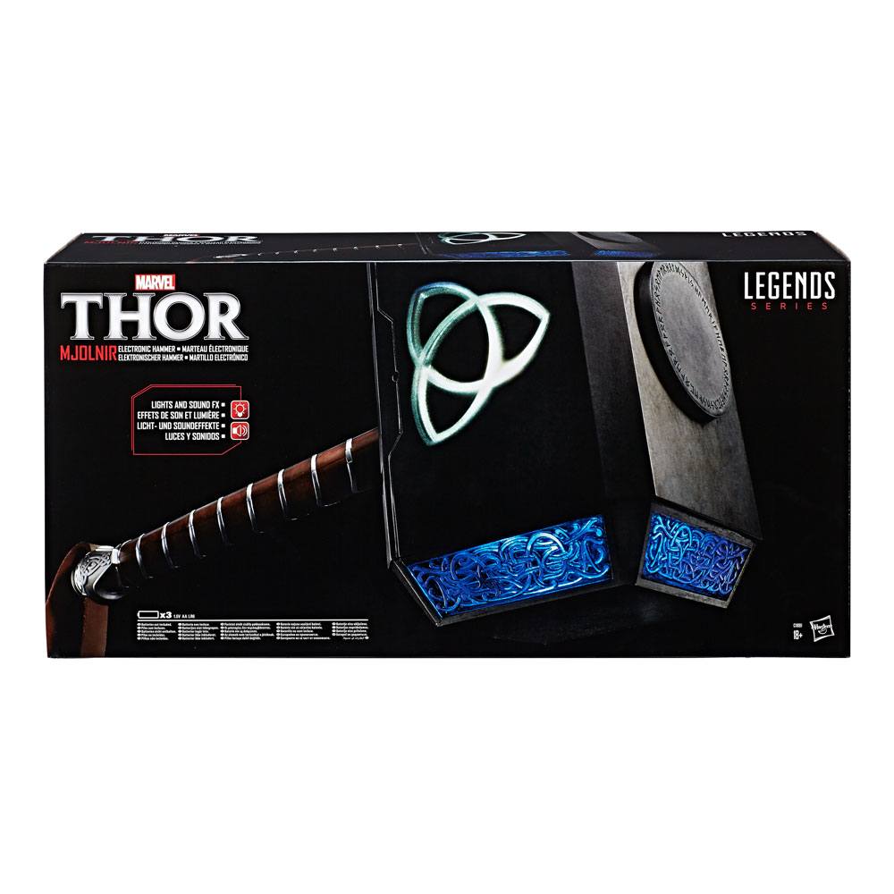 Thor Marvel Legends Elektronischer Hammer Mjolnir - Versand: 7 Tage nach Bestellung