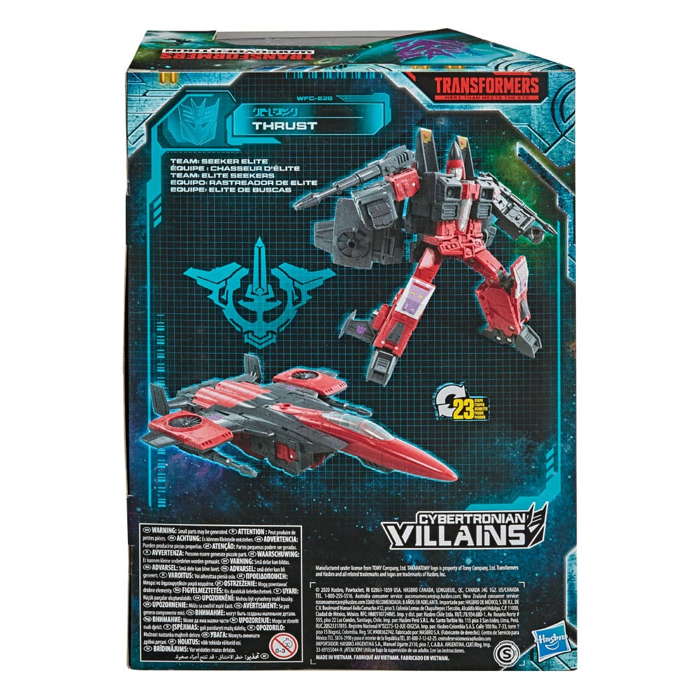 Transformers Generations War for Cybertron: Earthrise Voyager Class Actionfigur Thrust 18 cm - Preorder - ETA: 25.11.2025