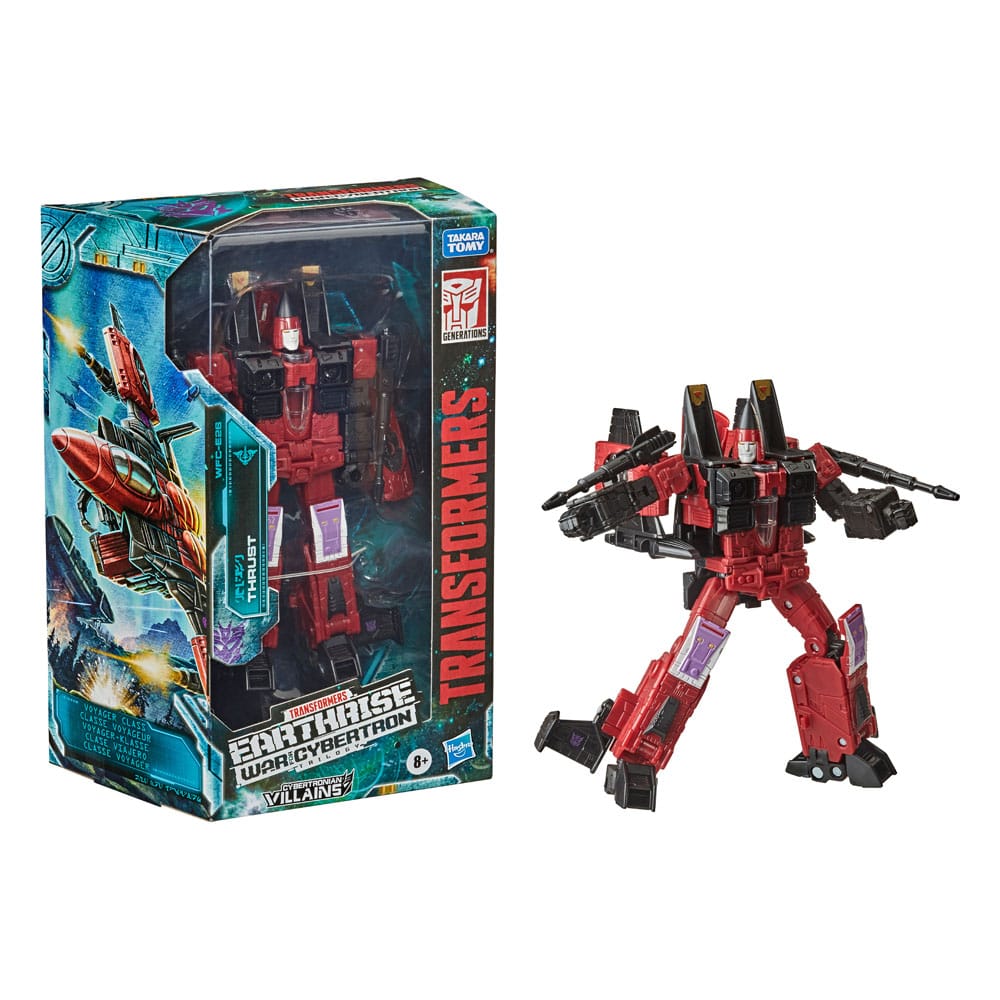 Transformers Generations War for Cybertron: Earthrise Voyager Class Actionfigur Thrust 18 cm - Preorder - ETA: 25.11.2025