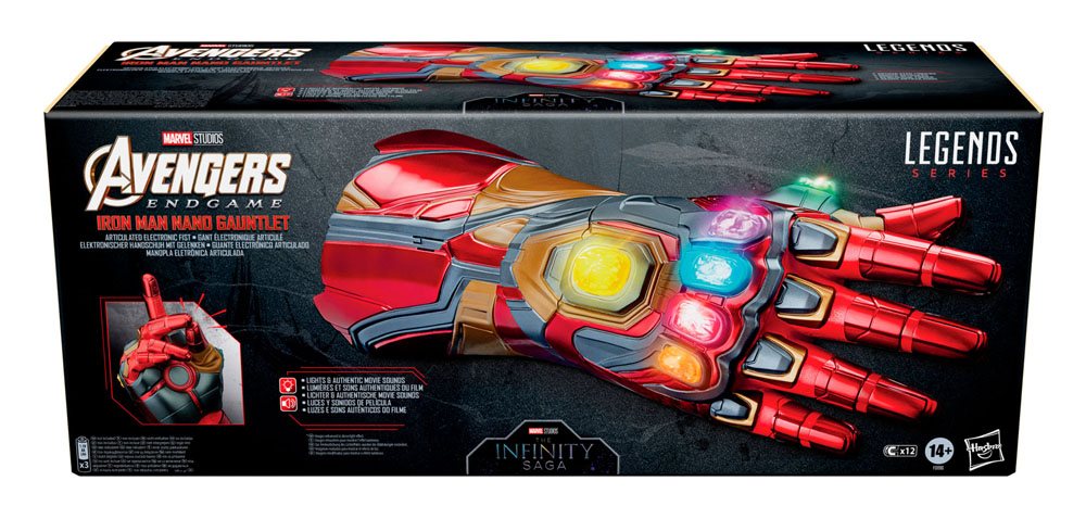 Marvel Legends Series Elektronischer Handschuh Iron Man Nano Gauntlet - Preorder - ETA: 14.01.2026