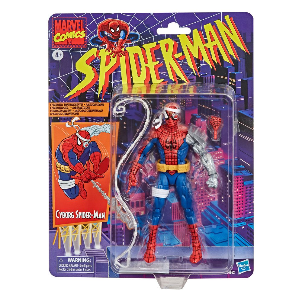 Spider-Man Marvel Retro Collection Actionfigur Cyborg Spider-Man 15 cm - Versand: 5-7 Tage nach Bestellung