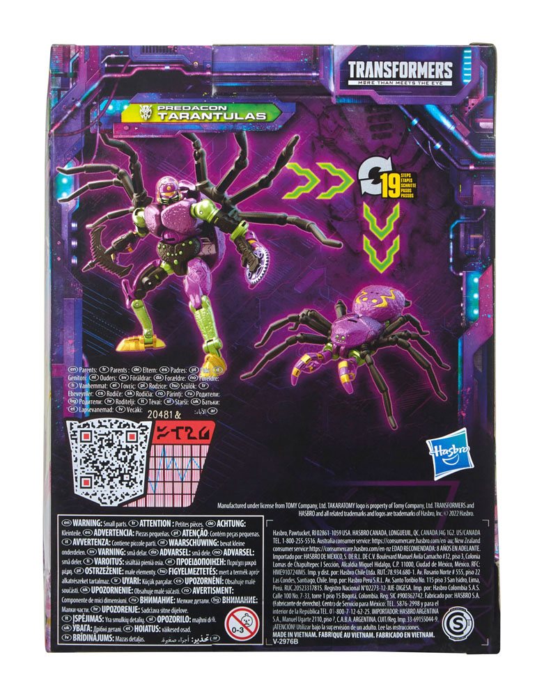 Transformers Generations Legacy Deluxe Class Actionfigur 2022 Predacon Tarantulas 14 cm - Preorder - ETA: 14.01.2026