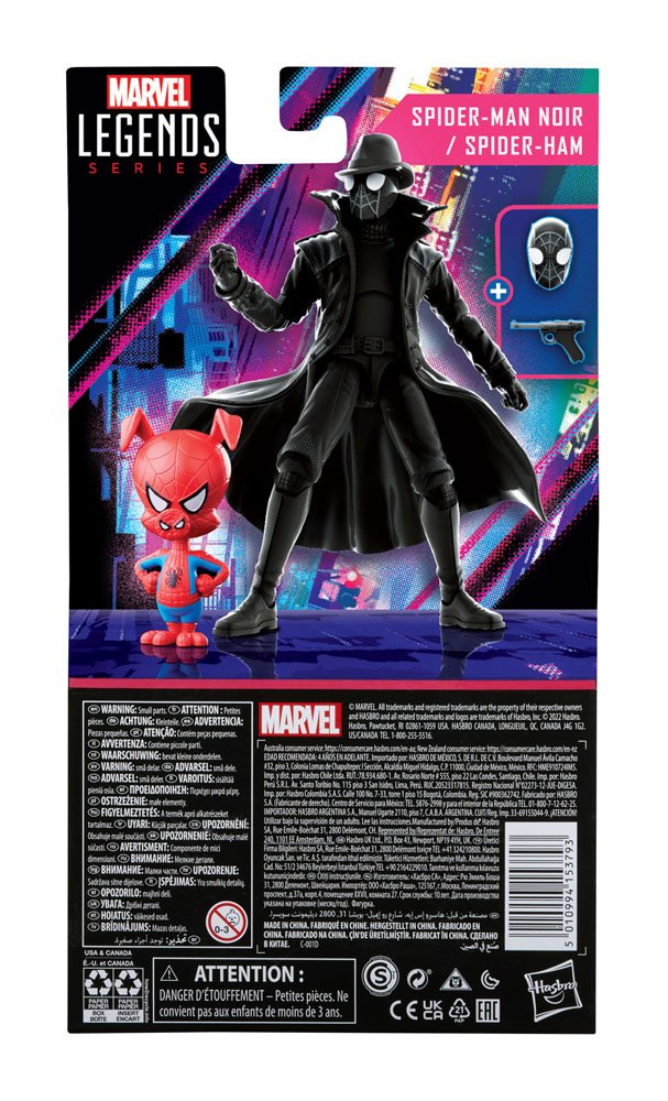 Spider-Man: A New Universe Marvel Legends Actionfiguren 2er-Pack 2022 Spider-Man Noir & Spider-Ham 15 cm - Versand: 7 Tage nach Bestellung