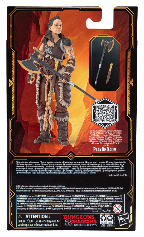 Dungeons & Dragons: Ehre unter Dieben Golden Archive Actionfigur Holga 15 cm - Versand: 5-7 Tage nach Bestellung