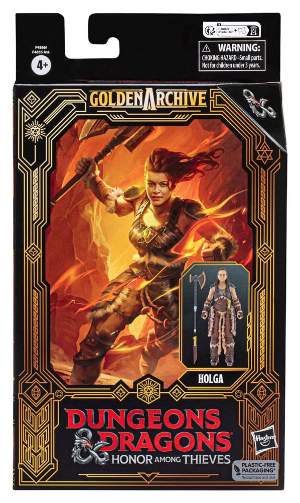 Dungeons & Dragons: Ehre unter Dieben Golden Archive Actionfigur Holga 15 cm - Versand: 5-7 Tage nach Bestellung