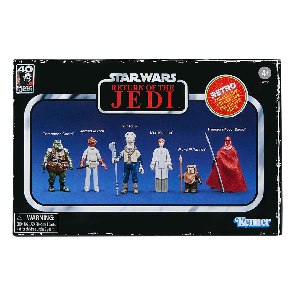 Star Wars Episode VI Retro Collection Actionfiguren 6er-Pack 10 cm - Preorder - ETA: 01.12.2025