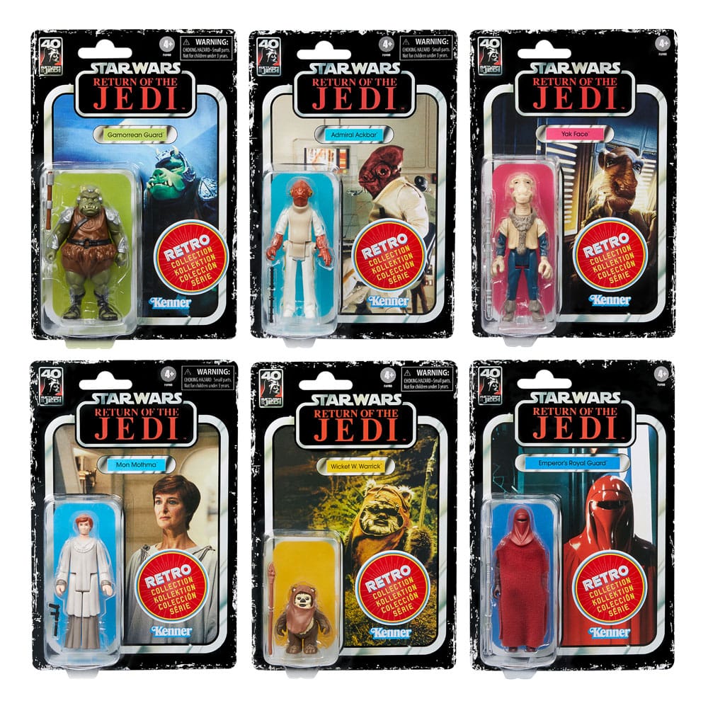 Star Wars Episode VI Retro Collection Actionfiguren 6er-Pack 10 cm - Preorder - ETA: 01.12.2025