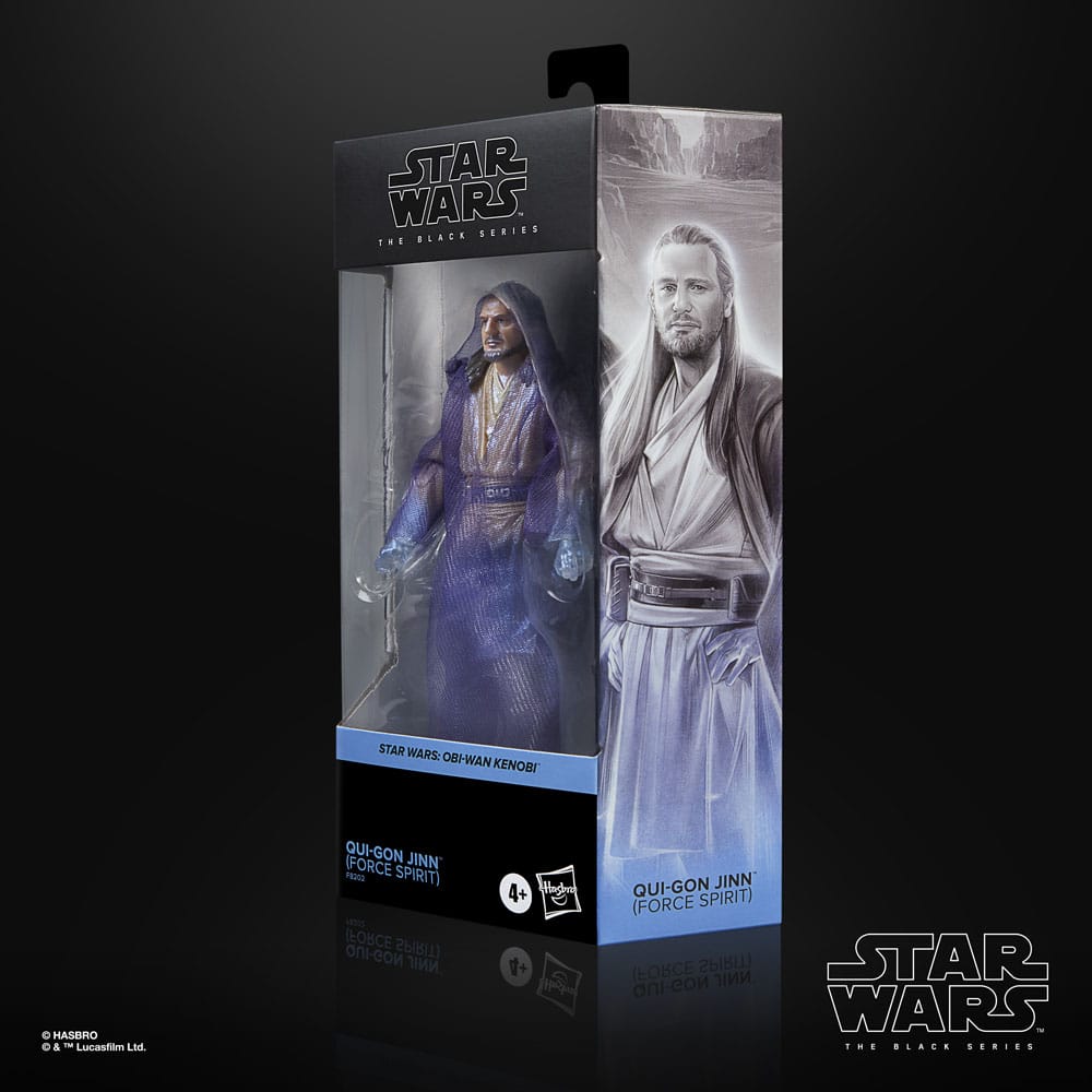 Star Wars: Obi-Wan Kenobi Black Series Actionfigur Qui-Gon Jinn (Force Spirit) 15 cm - Preorder - ETA: 14.01.2026