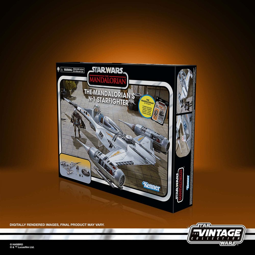 Star Wars The Mandalorian Vintage Collection Fahrzeug The Mandalorian's N-1 Starfighter - Versand: 5-7 Tage nach Bestellung