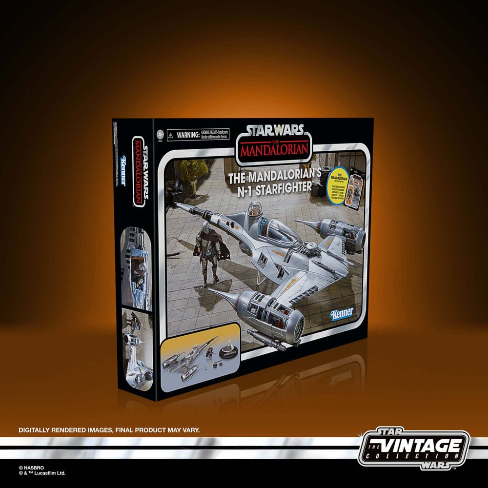Star Wars The Mandalorian Vintage Collection Fahrzeug The Mandalorian's N-1 Starfighter - Versand: 5-7 Tage nach Bestellung