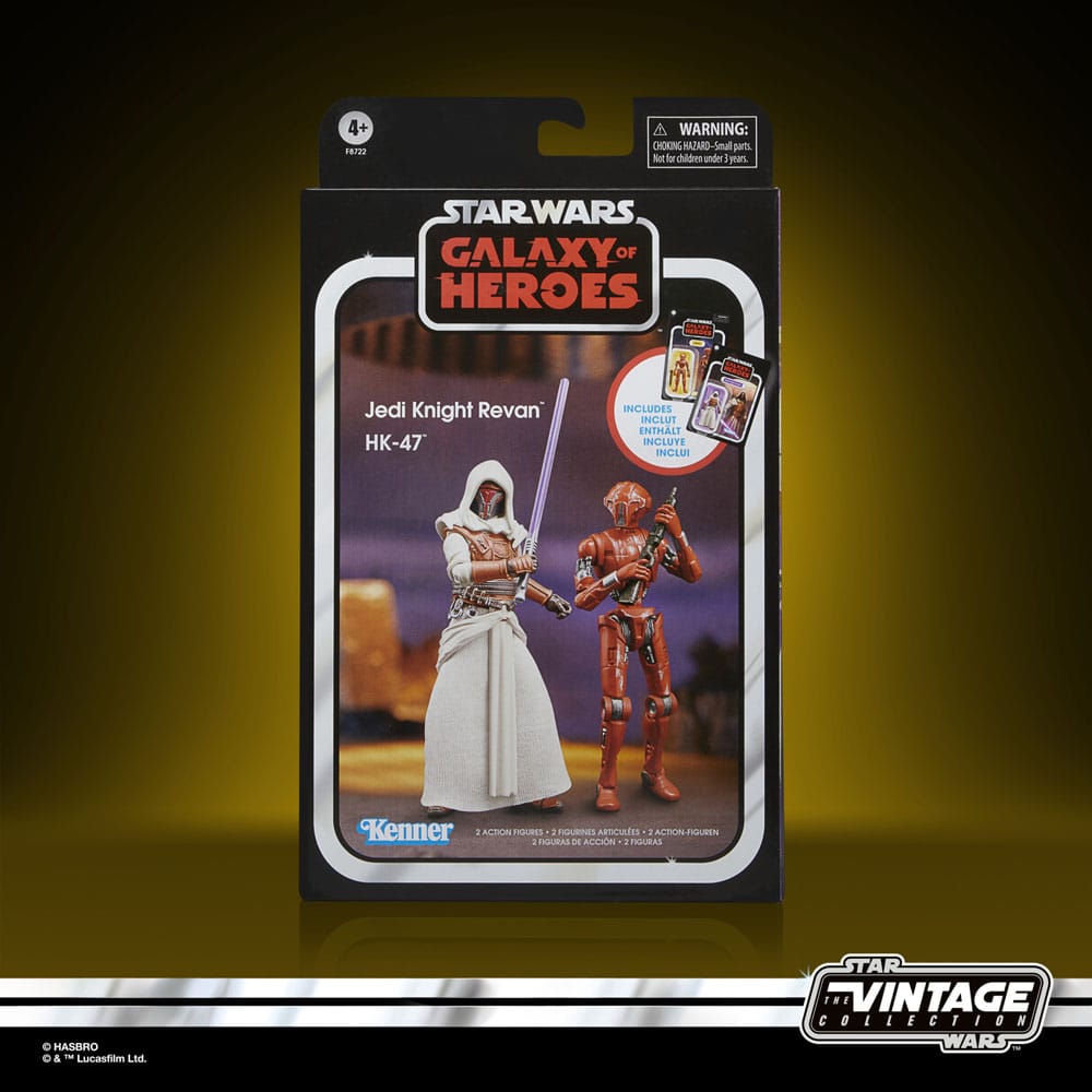 Star Wars: Galaxy of Heroes Vintage Collection Actionfiguren 2er-Pack Jedi Knight Revan & HK-47 10 cm - Preorder - ETA: 25.10.2025