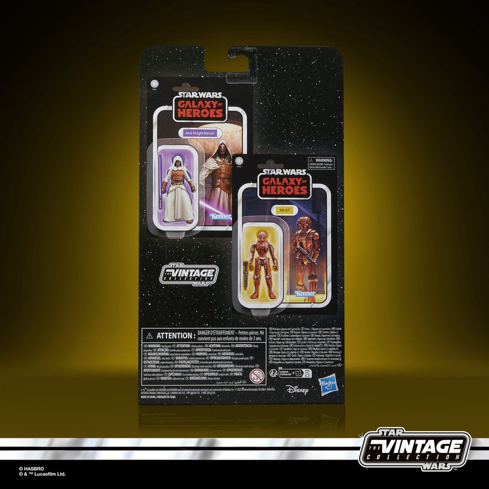 Star Wars: Galaxy of Heroes Vintage Collection Actionfiguren 2er-Pack Jedi Knight Revan & HK-47 10 cm - Preorder - ETA: 25.10.2025
