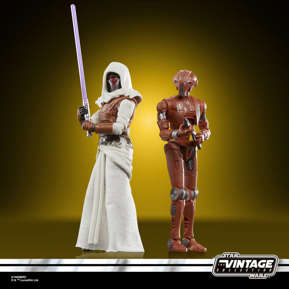 Star Wars: Galaxy of Heroes Vintage Collection Actionfiguren 2er-Pack Jedi Knight Revan & HK-47 10 cm - Preorder - ETA: 25.10.2025