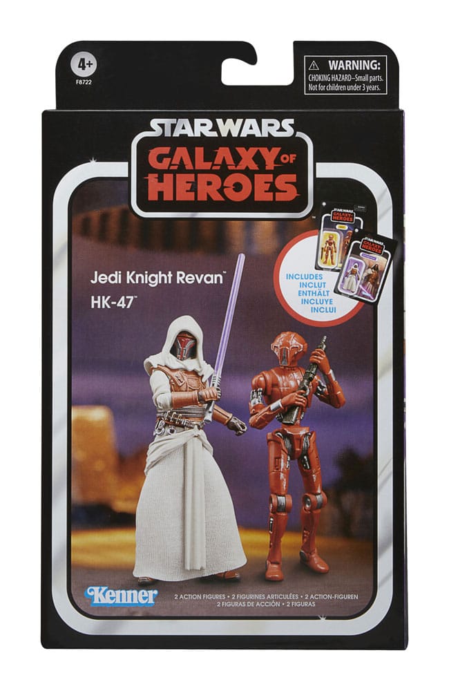 Star Wars: Galaxy of Heroes Vintage Collection Actionfiguren 2er-Pack Jedi Knight Revan & HK-47 10 cm - Preorder - ETA: 25.10.2025