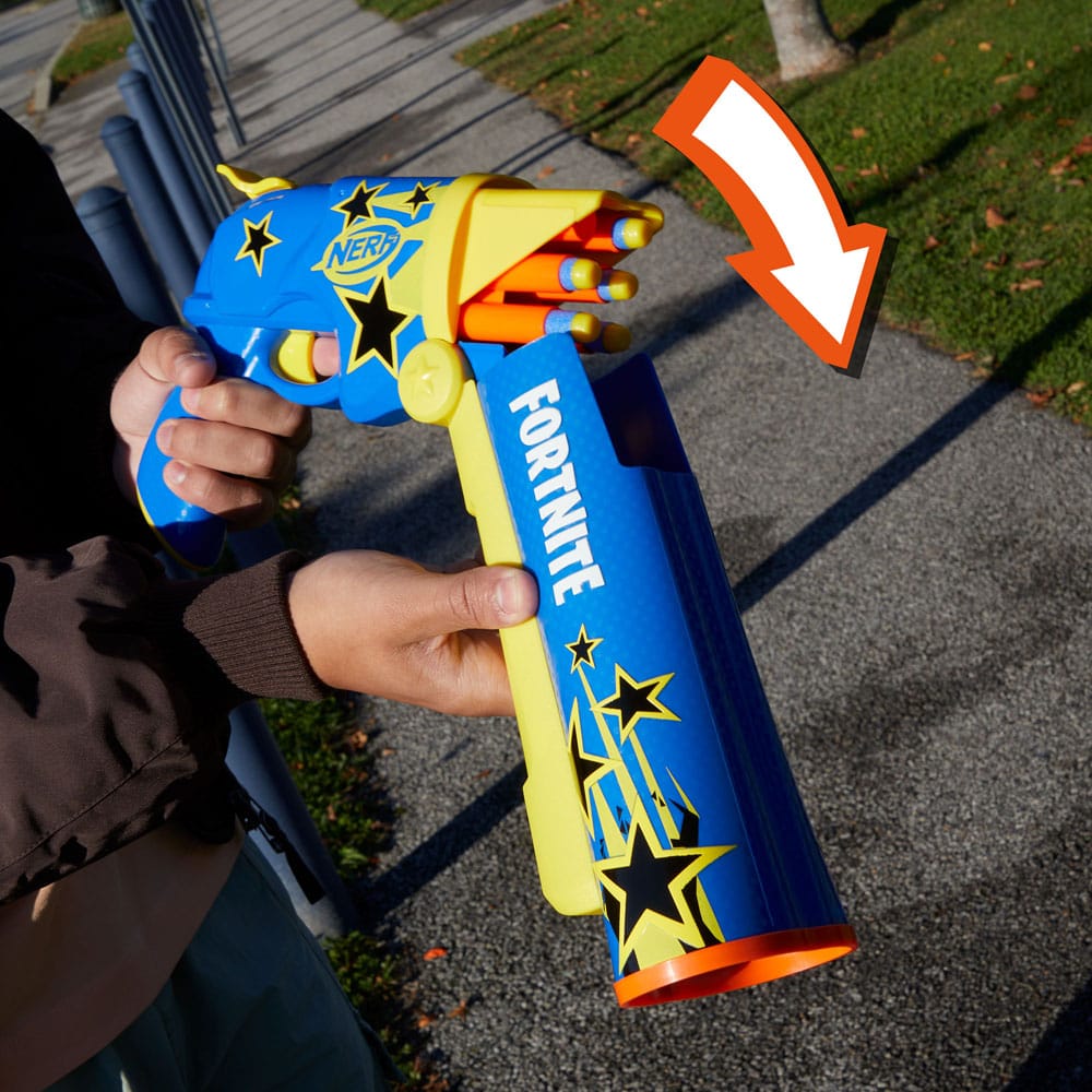 Fortnite NERF Half Tone Hero Blaster - Versand: 5-7 Tage nach Bestellung