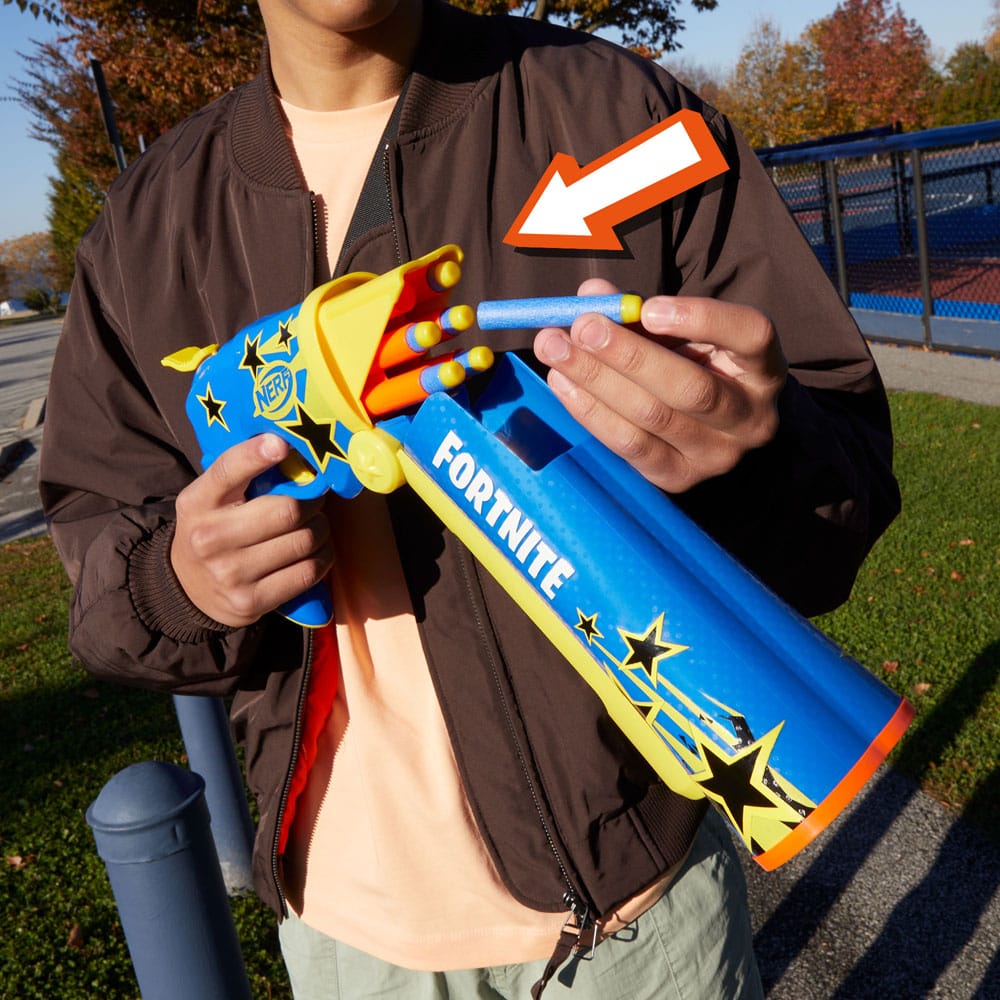 Fortnite NERF Half Tone Hero Blaster - Versand: 5-7 Tage nach Bestellung