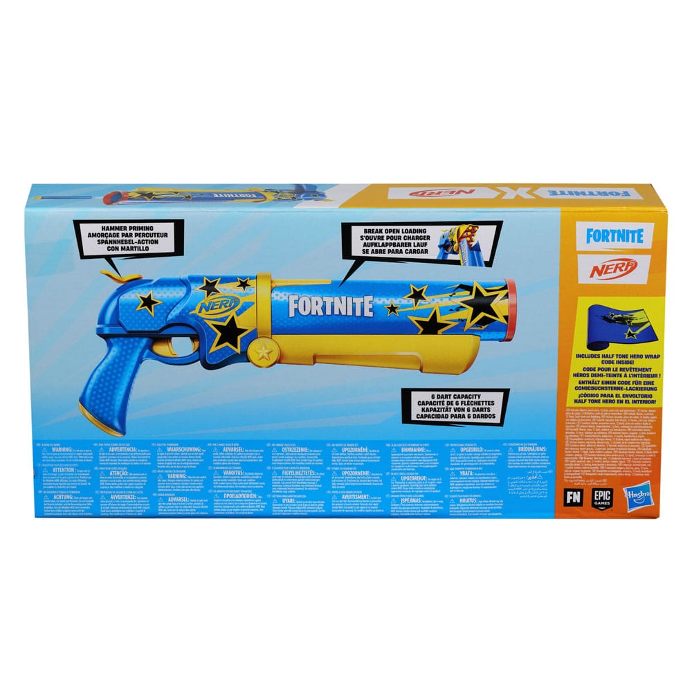 Fortnite NERF Half Tone Hero Blaster - Versand: 5-7 Tage nach Bestellung