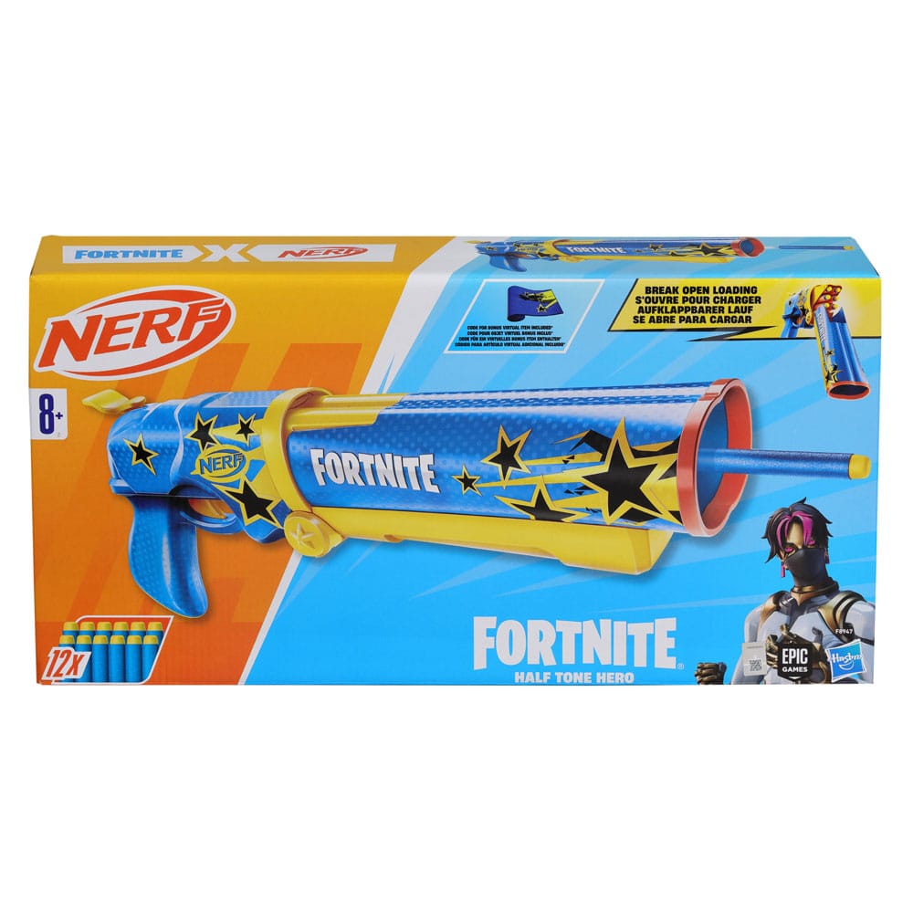 Fortnite NERF Half Tone Hero Blaster - Versand: 5-7 Tage nach Bestellung