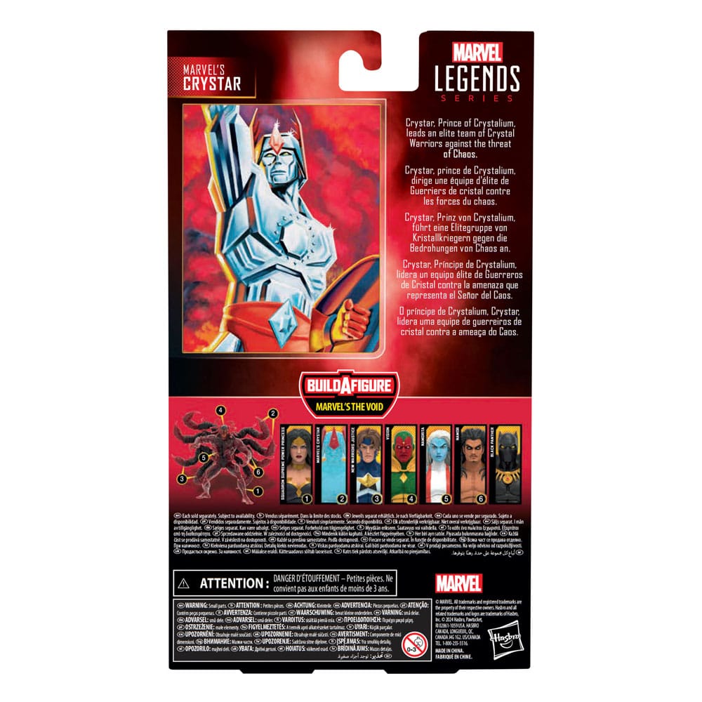 Marvel Legends Actionfigur Marvel's Crystar (BAF: Marvel's The Void) 15 cm - Versand: 5-7 Tage nach Bestellung